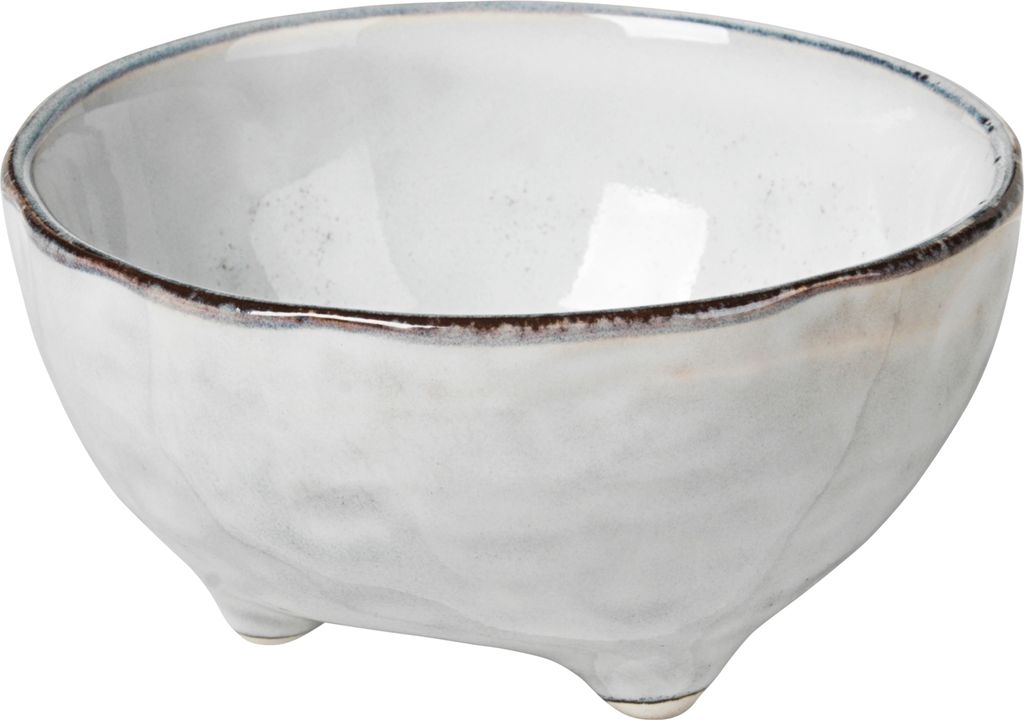 Broste Copenhagen Copenhagen NORDIC SAND Schale L mit Füßen 11 cm
