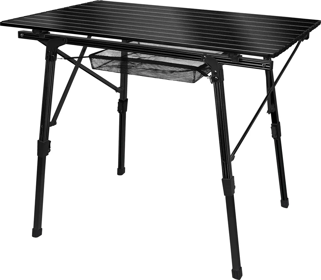 Table pliante de camping stable et compacte avec hauteur réglable - 17