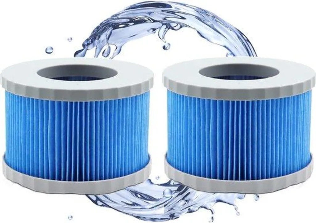 Filtre à eau MSPA Lot de 2 - Cartouche de rechange pour Spa Modèle 2020