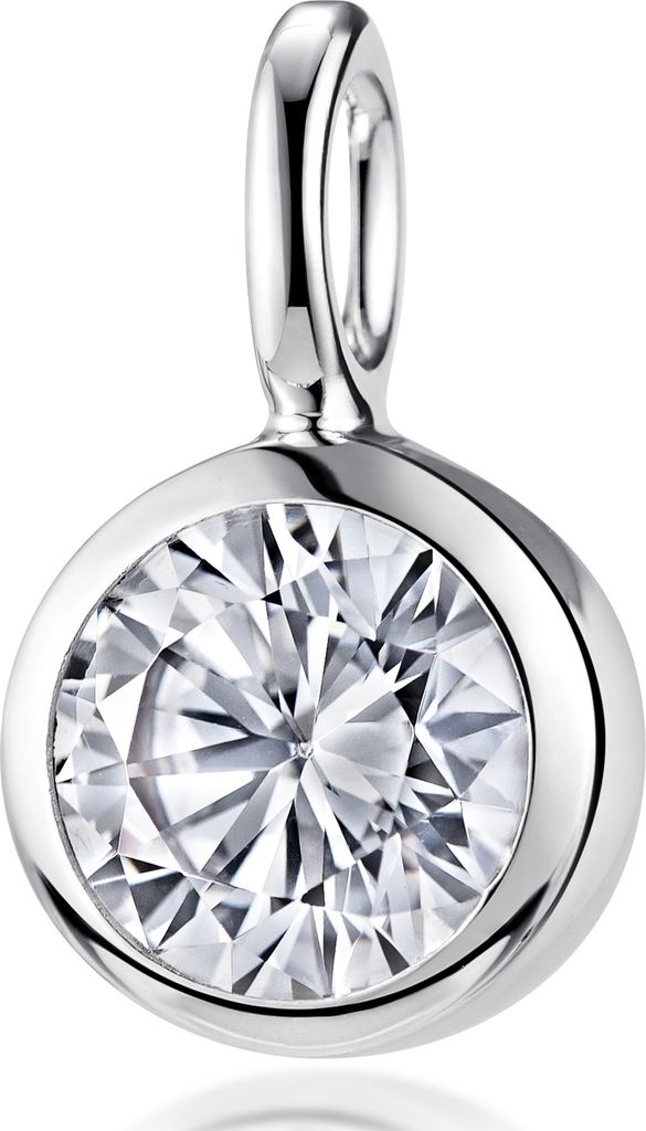MATERIA by Matthias Wagner Zirkonia Kettenanhänger Silber Produktbild 