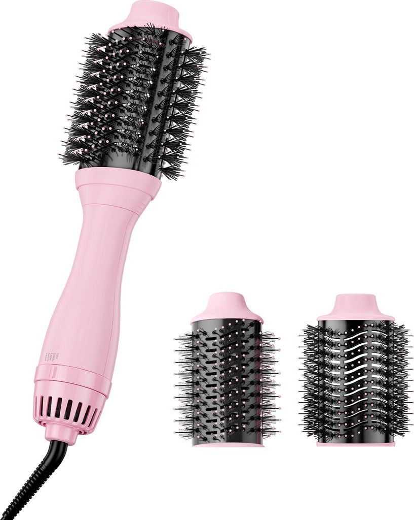 SucceBuy Brosse sèche-cheveux, outil de coiffure 4 en 1 Fer Image du produit 