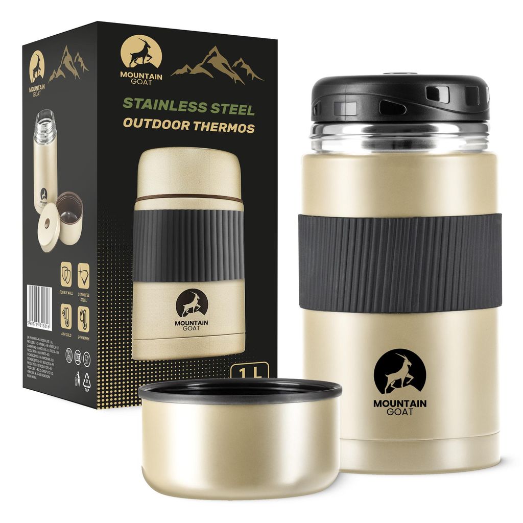 MOUNTAIN GOAT Thermobehälter für Speisen, 1000 ml, Produktbild 