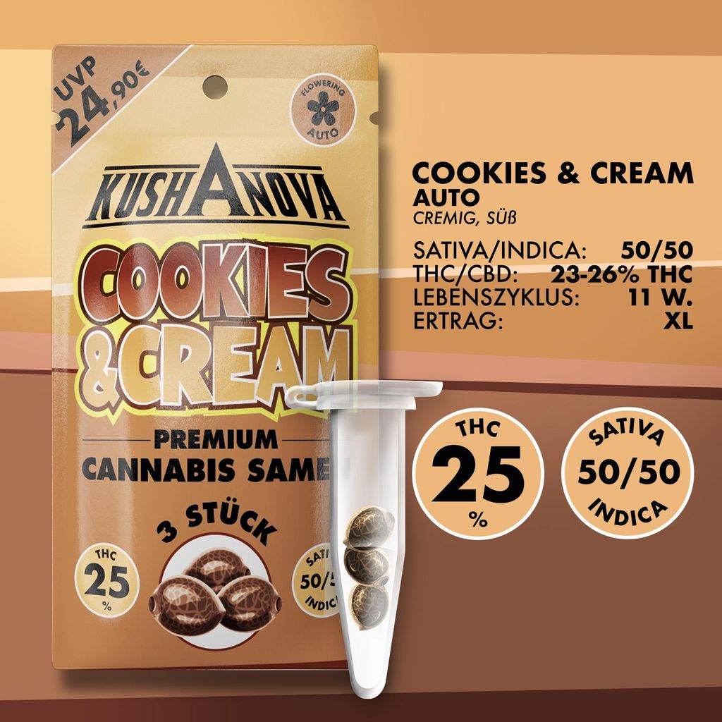 Kushanova Saatgut Set - Cookies and Cream