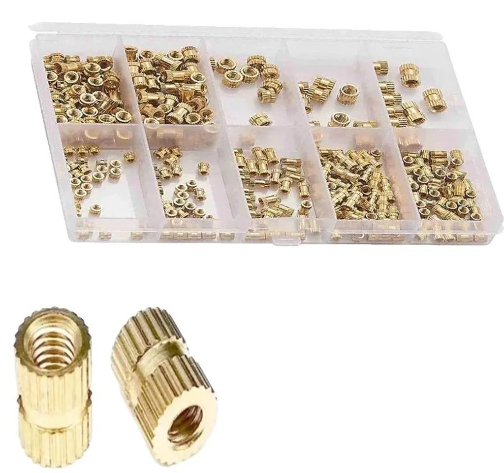 Réparez vos filetages avec ces inserts en laiton M2-M4 - Pack de 360 pcs