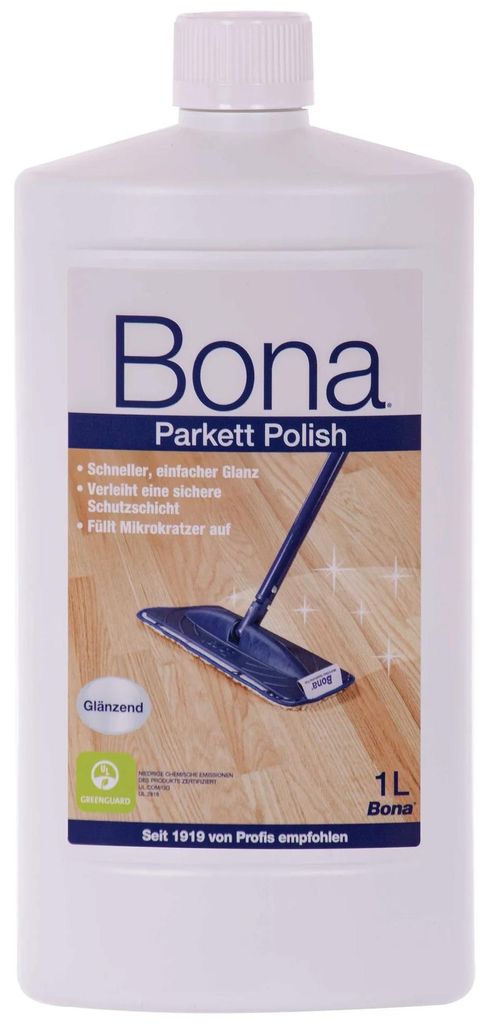 Bona Parkett Polish Glänzend 1 L sorgt für einen schönen Produktbild 