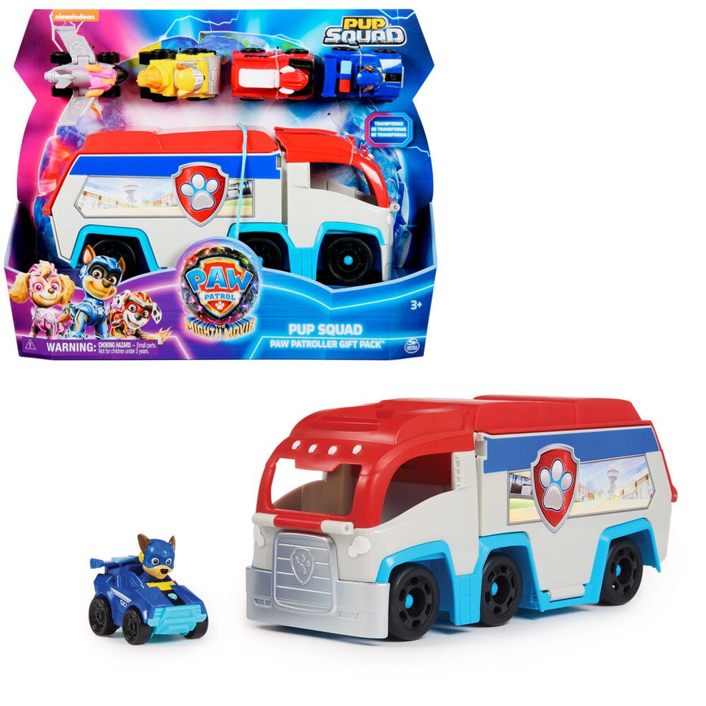 PAW Patrol PAW VHC Pup Squad Patroller PPTMM GML, Zestaw Zdjęcie produktu 