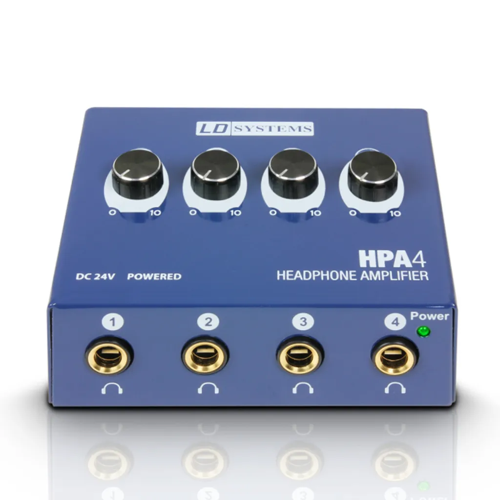 LD Systems HPA 4 Amplificateur pour Casque : Boostez vos Sorties Audio