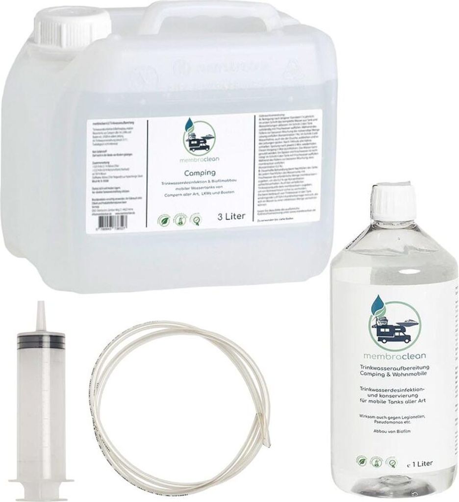 4 Liter membraclean Trinkwasseraufbereitung Camping & Produktbild 