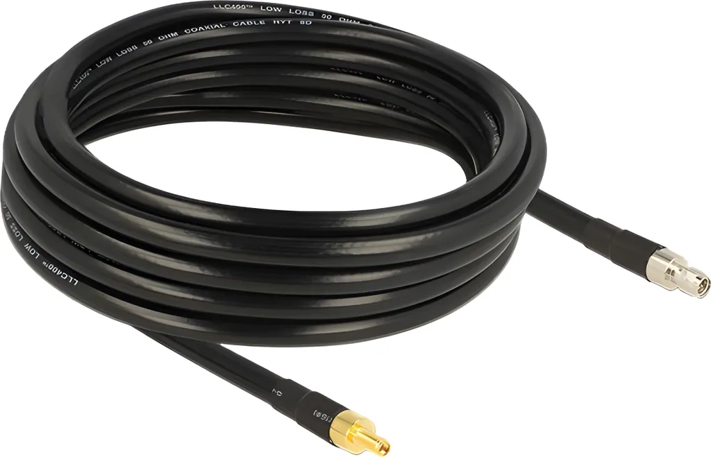 Delock 88445 Prolunga SMA 5m CFD200 - Prestazioni RF Garantite