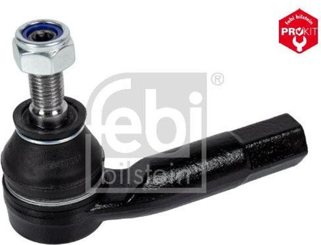 FEBI BILSTEIN 19814 Spurstangenkopf OE 6Q0423812 kompatibel mit Cordoba, Ibiza, Toledo, Fabia, Rapid, Roomster, Fox, Polo 9N, Polo 6R