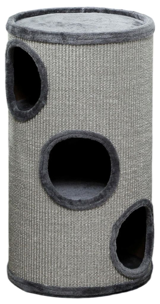 PawHut Krabomb, krabpalen voor katten met 3 verborgen Productafbeelding 