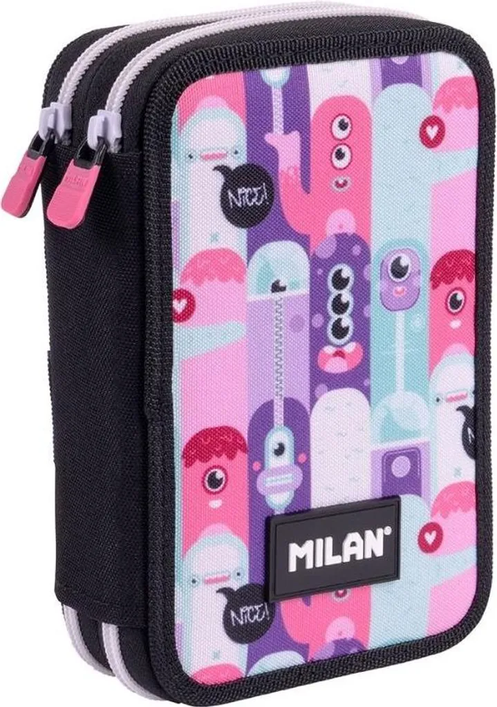 Portefeuille à double fermeture MILAN Aliens 2 ultra pratique et sûr