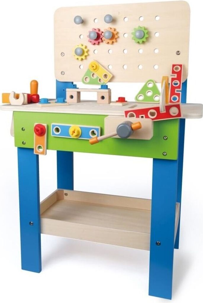 Ponk grande in legno con attrezzi Immagine del prodotto 
