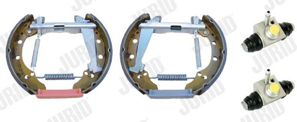 JURID KIT EVO Bremsensatz Trommelbremse Hinten für VW POLO (9N) 381480J