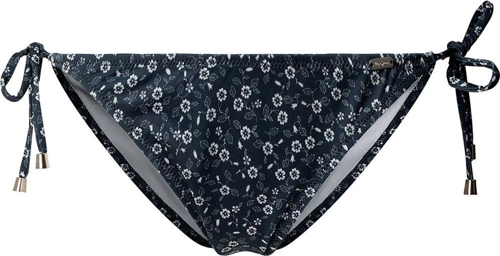 Pepe Jeans Ditsy Str Brazilian Bikini-höschen Blau S Frau Blau S