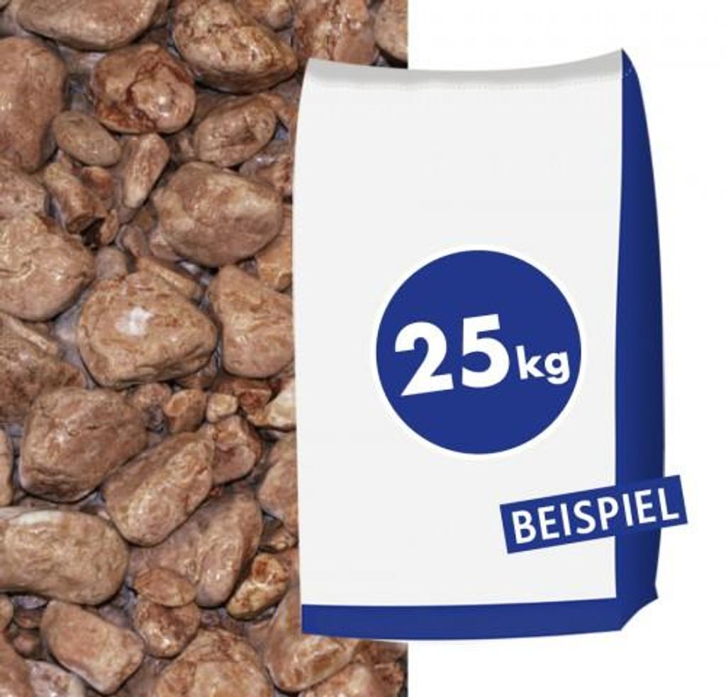 Żwir marmurowy Rosso Verona 25-40 mm, worek 25 kg Zdjęcie produktu 