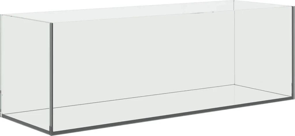Acquario vidaXL 60cm Vetro Bianco con Vano Tecnico Stoccaggio
