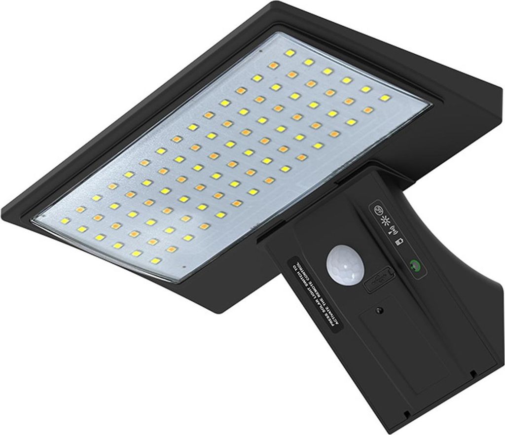 Solarleuchten für den Außenbereich, 2600 mAh, Bewegungsmelder, Solarbeleuchtung für den Außenbereich, wasserdicht, kabellos, Sicherheitslampe, ...
