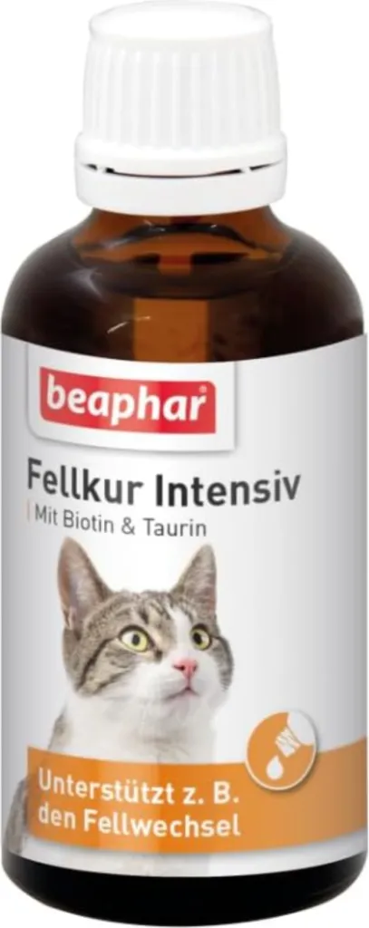 Beaphar Gatto 50ml Trattamento Mantello | Supporto Biotina e Vitamine