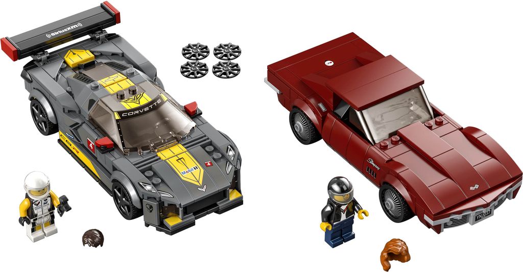Lego SPEED CHAMPIONS 76903 CHEVROLET CORVETTE 1968 Zdjęcie produktu 