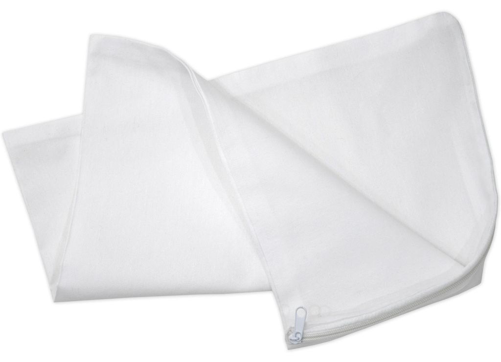 Kissen-Inlett 40x80 cm ungefüllt – 100% Baumwolle mit Reißverschluss – selbst befüllbares Innenkissen