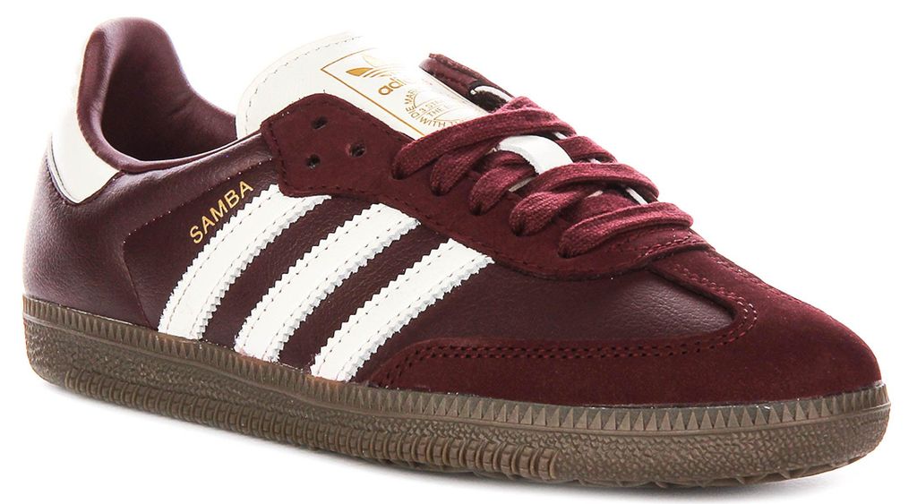 Adidas Samba OG W In Maroon For Women – 3.5 UK - 36 EU - 5 US / Maroon