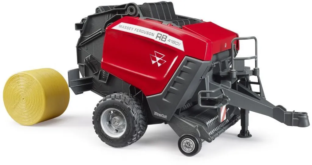 Jouet Presse à balles rondes Massey Ferguson RB 4180V Bruder 02039 Pro