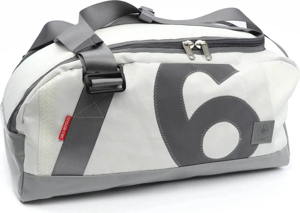 Sac de sport Container robuste en toile bicolore avec grand volume