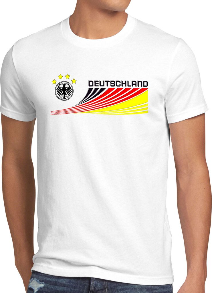 Deutschland Herren Fan T-Shirt Fussball Sport WM 2026 Weltmeisterschaft