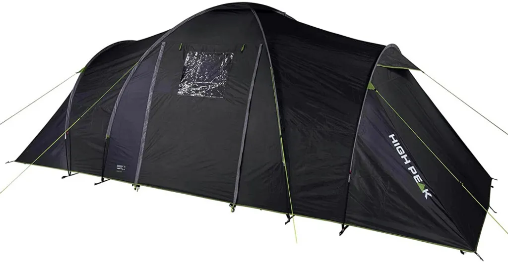 Tente High Peak Como 6.0 étanche 3000mm avec double entrée vis-à-vis