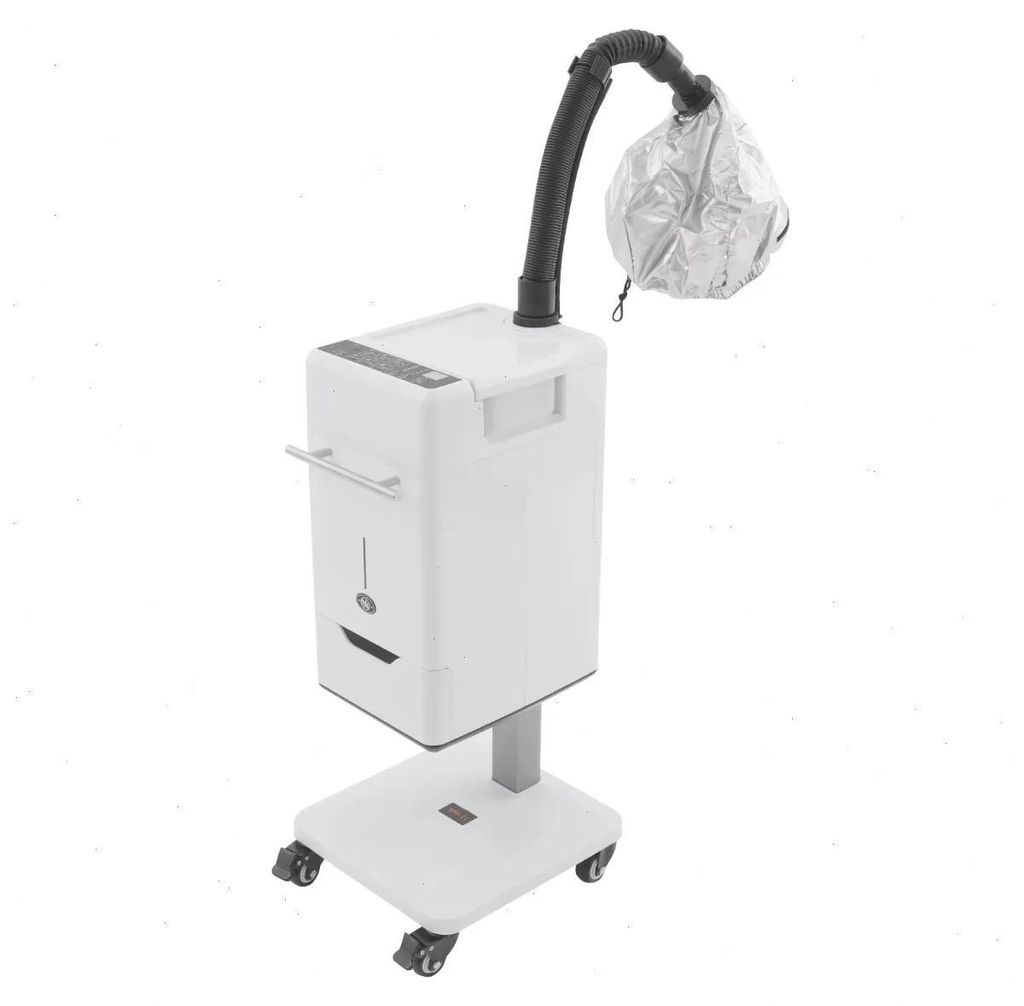 Professionelles Haar-Dampfgerät - Nano-Ionen Dauerwellenmaschine - Leistung 500 W - Spannung 220–240 V - Mit Schubladen - 4 Rollen Mobil - Grö...