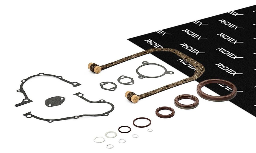 RIDEX 150G0020 Dichtungssatz Kurbelgehäuse für BMW 3 Limousine (E30) 5 Limousine (E34) 3 Cabrio (E30) 5 Limousine (E28) 3 Touring (E30) 3 Limousine