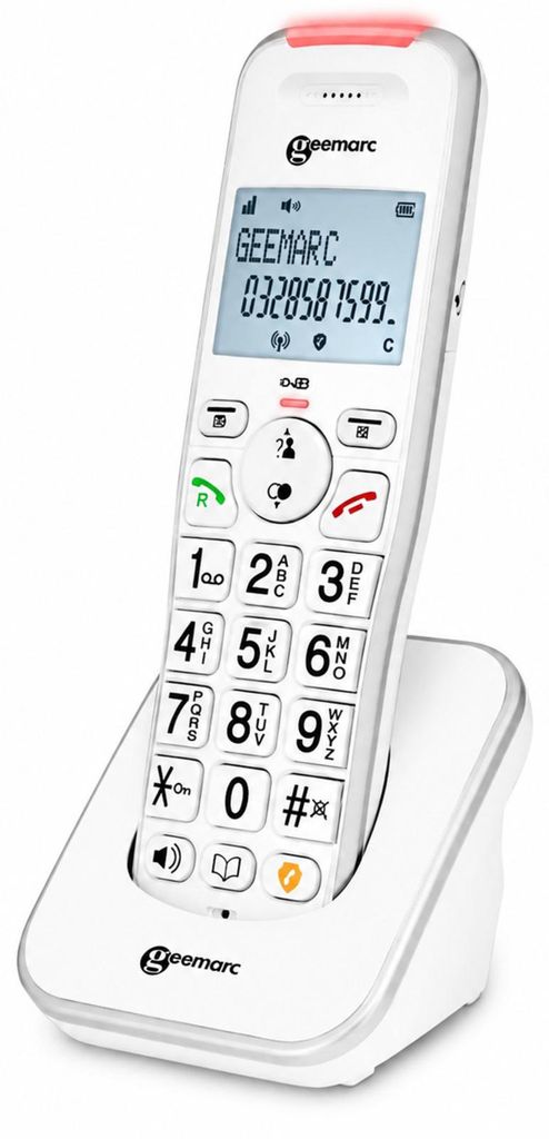 Geemarc Liberty 200 DECT Basisstation+ Mobilteil Immagine del prodotto 