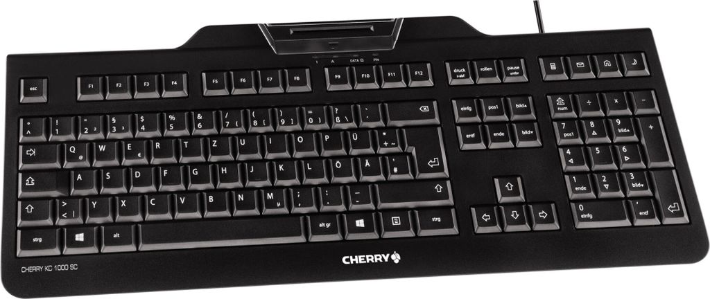 CHERRY KC 1000 SC, Deutsches Layout, QWERTZ Tastatur, Produktbild 3
