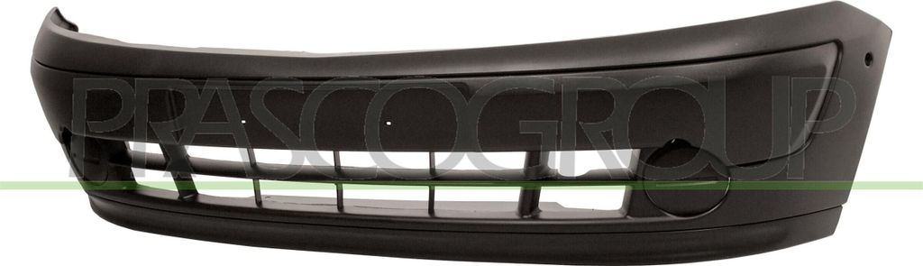PRASCO Stoßstange Stoßfänger für RENAULT KANGOO (KC0/1) Grau Schwarz RN9171001