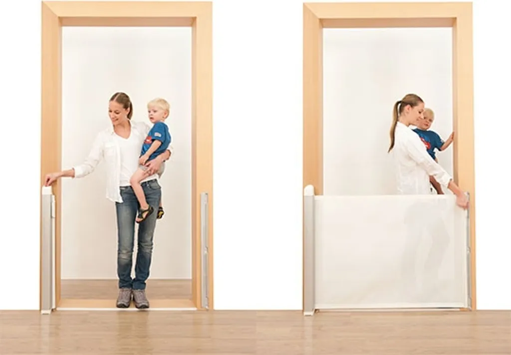 Lascal KiddyGuard Avant barrière de sécurité rétractable 120cm blanche - 17