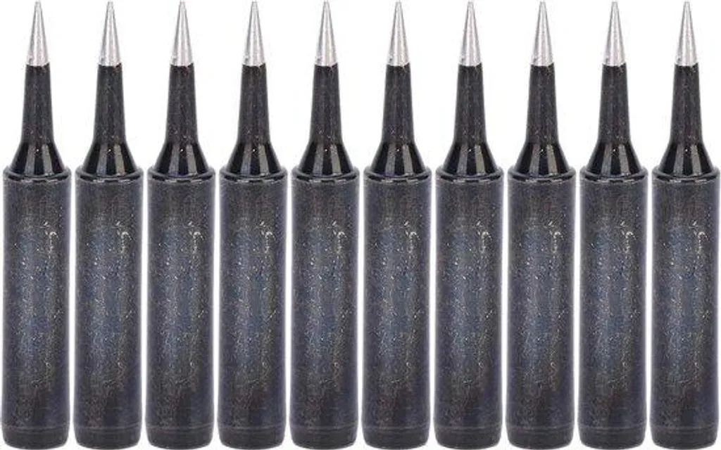 Pannes de fer à souder universelles en cuivre noir lot de 10 embouts 4mm