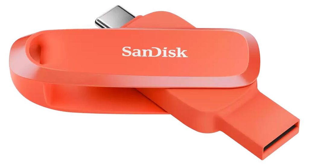 SanDisk SDDDC6-128G-G46NO, 128 GB, USB Type-C/USB Type-A, Produktbild 