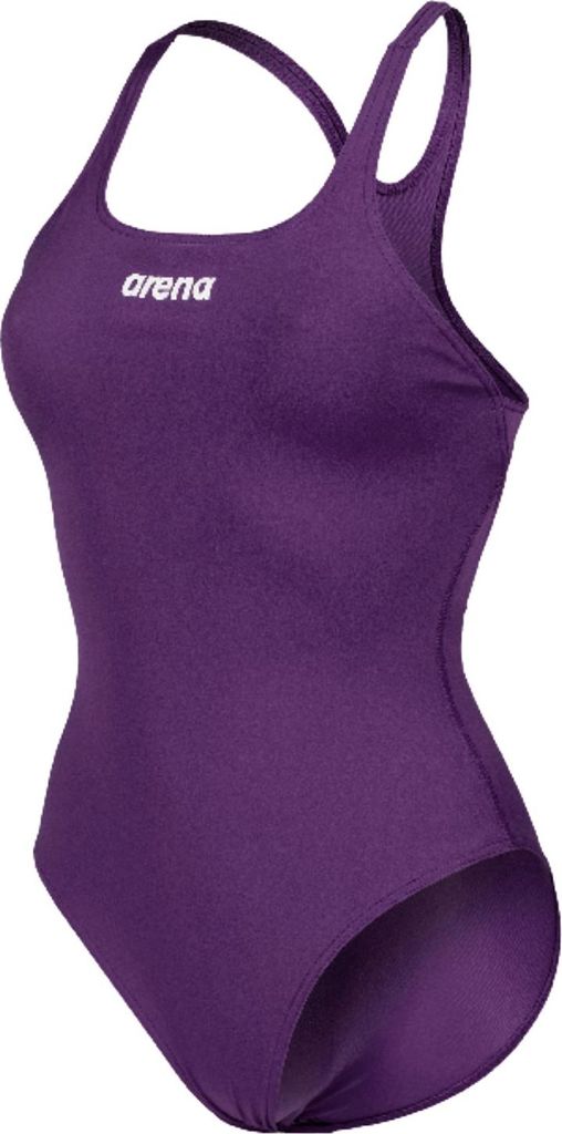 arena Team Pro Solid Badeanzug für Damen, Farbe:Plum, Größe:42