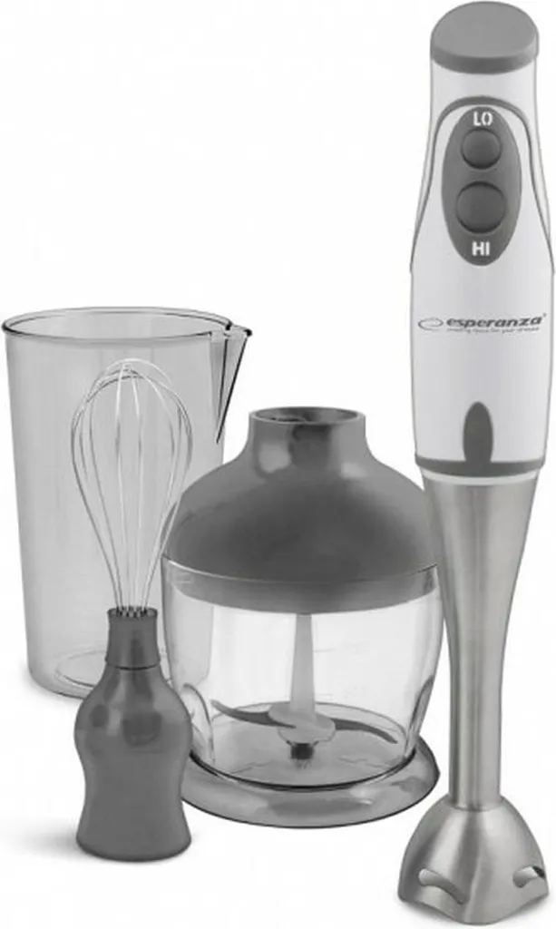 Mixeur Plongeant Inox Esperanza 450W : Fini les grumeaux dans vos sauces
