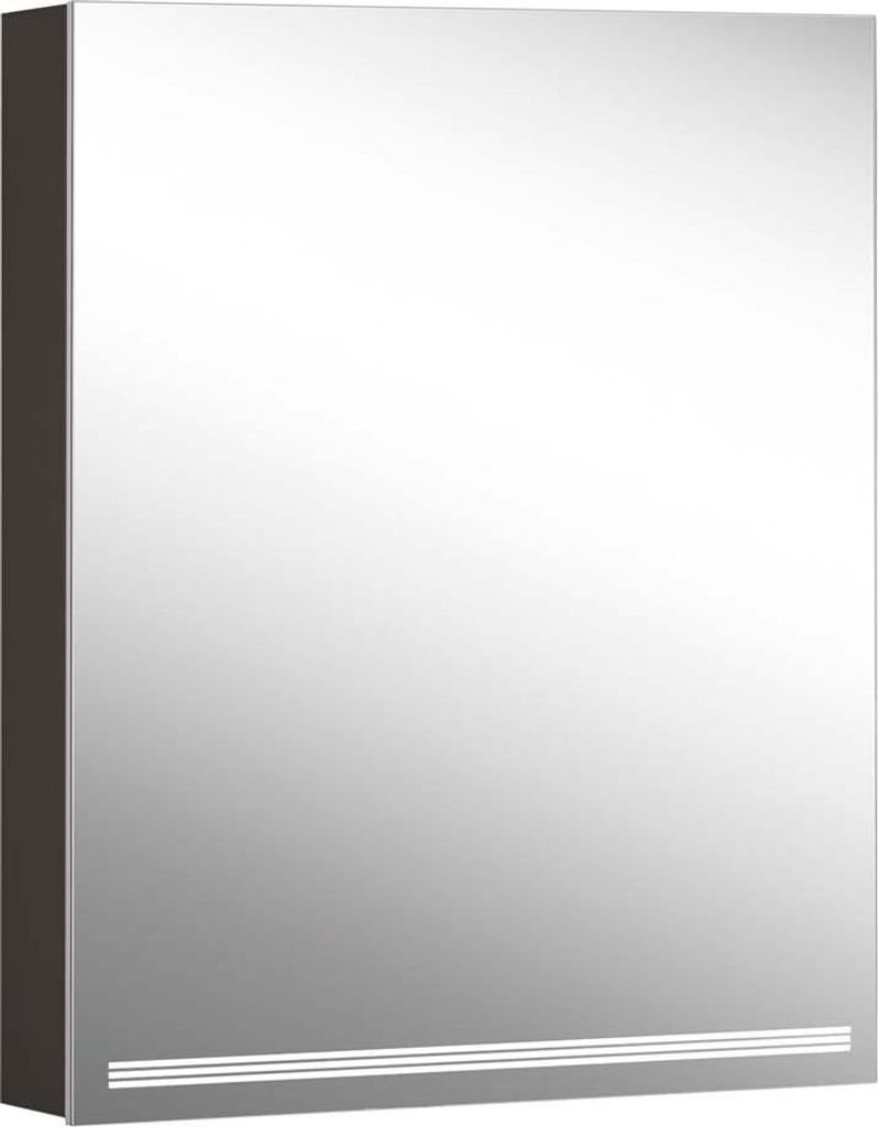 Schneider GRACE TW Lichtspiegelschrank, eine Tür Anschlag rechts, 595x120x700mm, dimmbar, 2000-6500K, 116.462.02.41