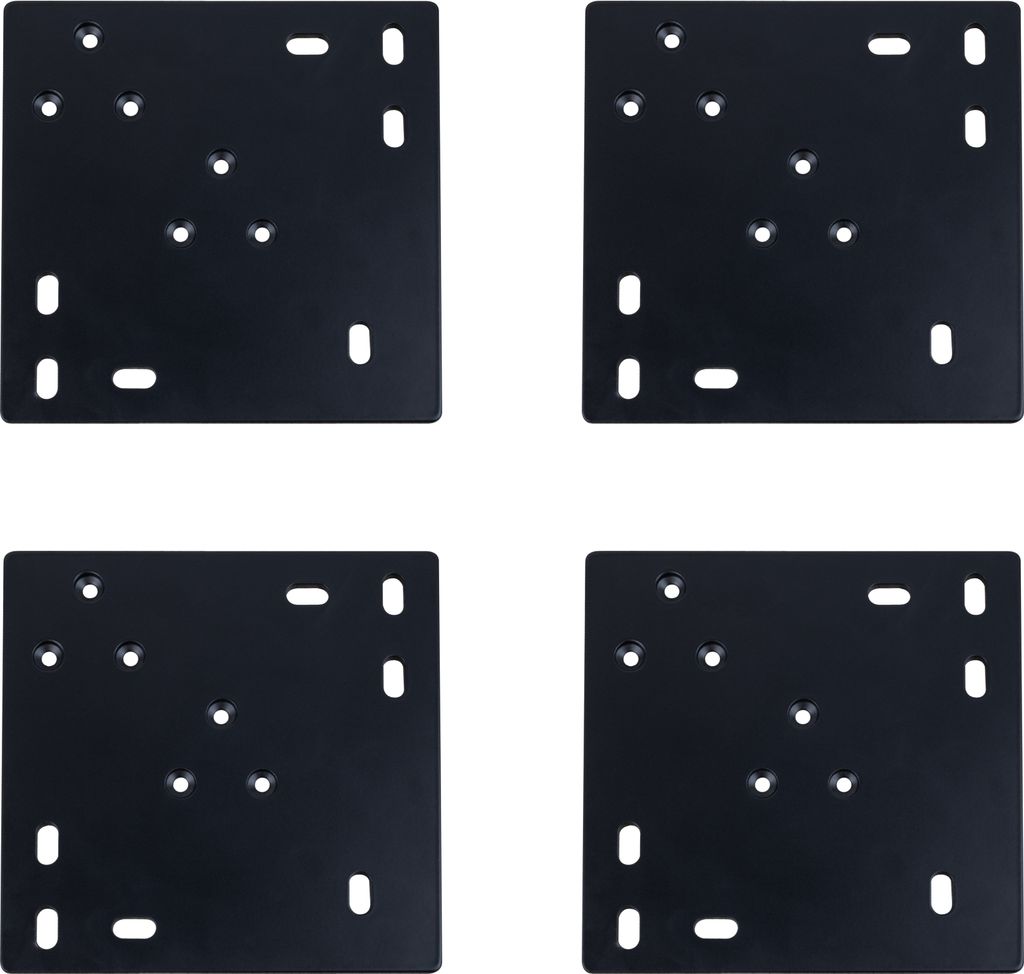 Natural Goods Berlin Adapterplatte ADAPT, Montageplatte für eckige und runde Tischbeine und Möbelfüße, multifunktionaler Verbinder für Tischpl...