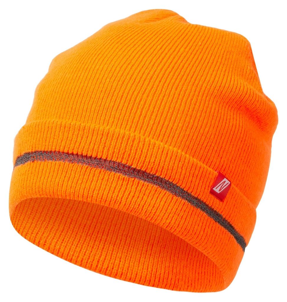 NITRAS Wintermütze Mütze Beanie Strickmütze orange Produktbild 