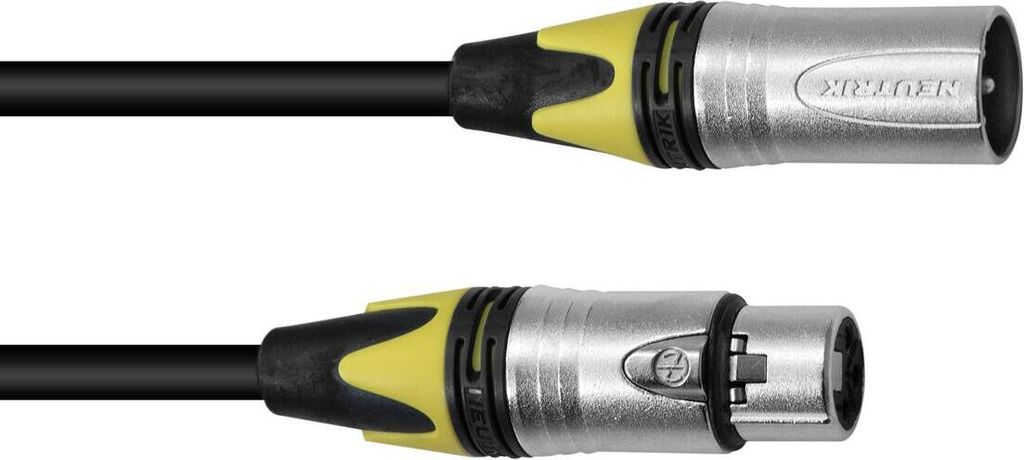 PSSO XLR Kabel COL 3pol 20m sw Neutrik