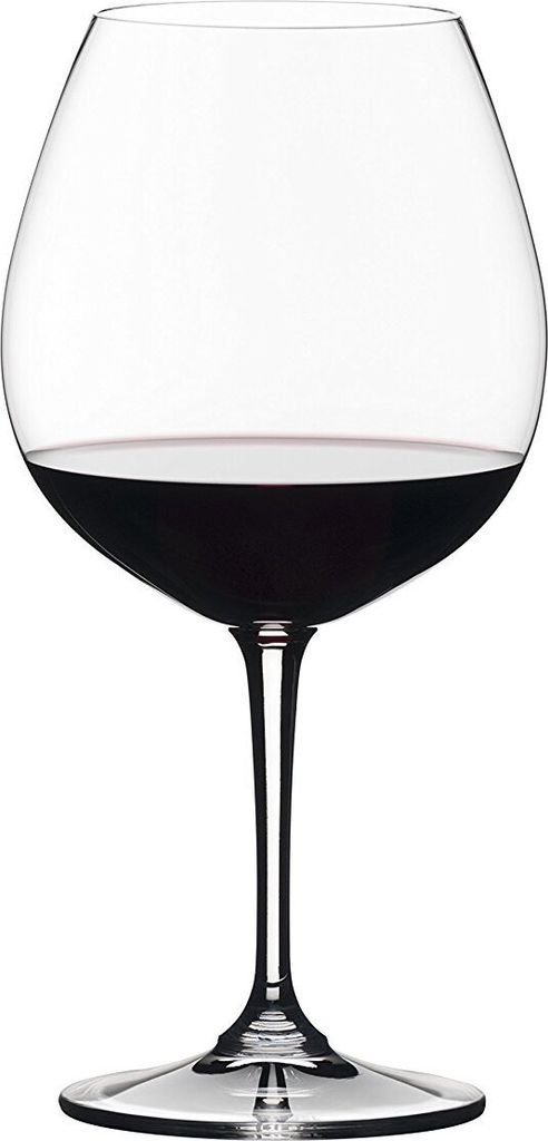 Riedel Vorteilset 2 x 4 Stück Vivant Vivant Pinot Noir 0484/07 und 4 EKM Living Trinkhalme aus Edelstahl