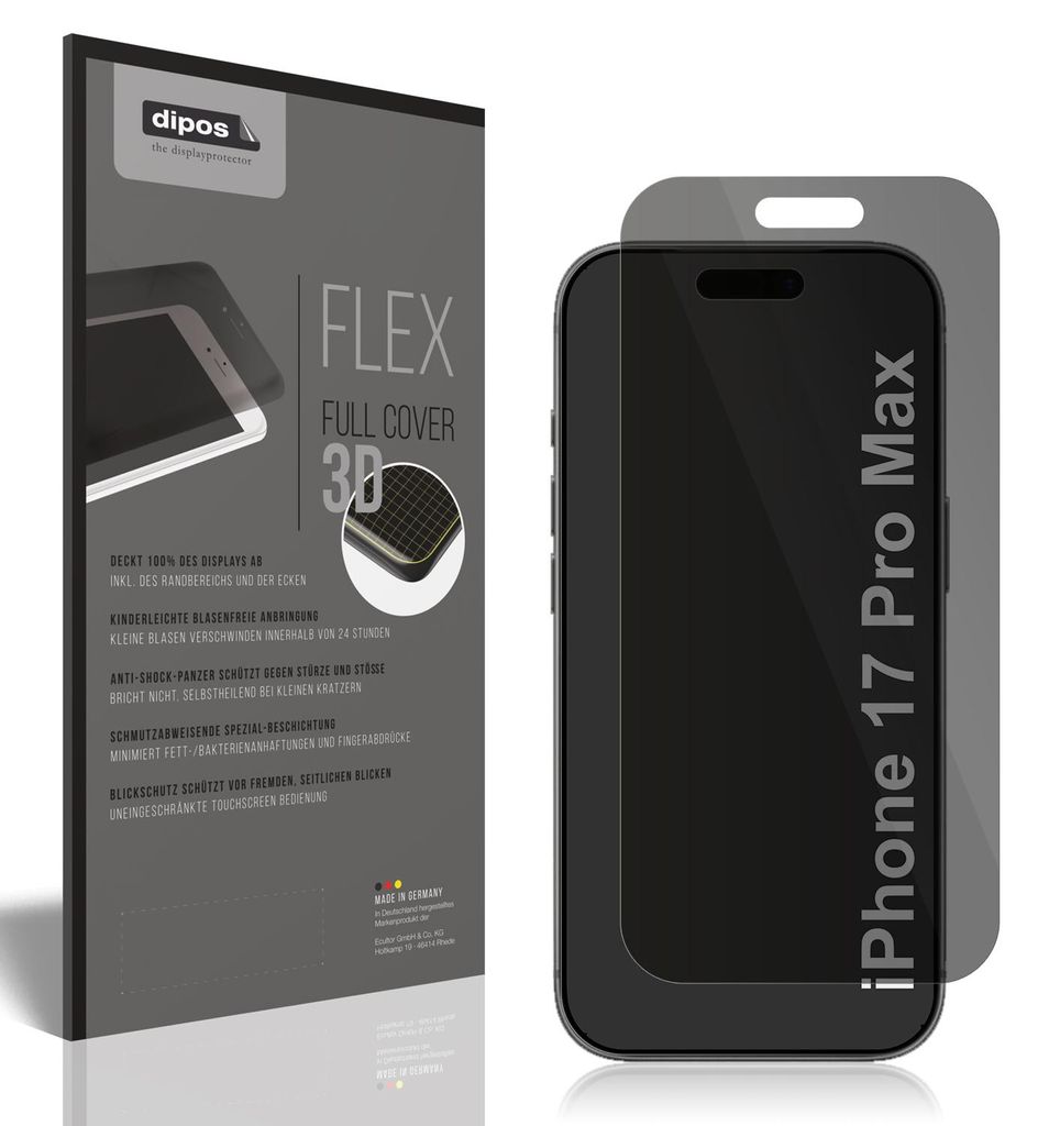 Pellicola protettiva Privacy per Apple iPhone 17 Pro Max Immagine del prodotto 