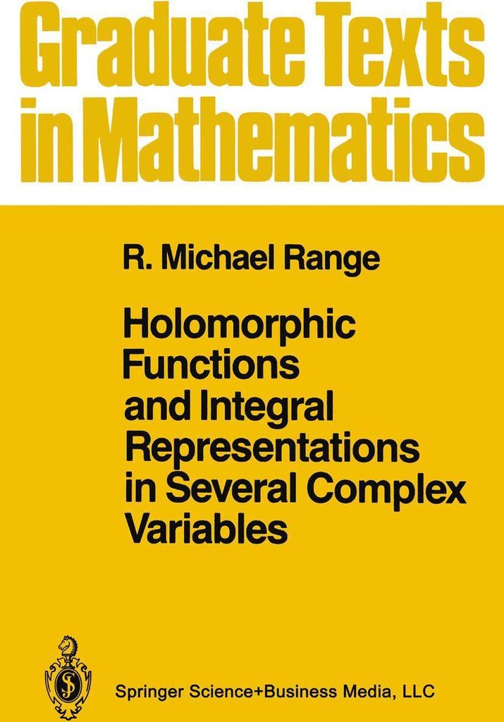Holomorphic Functions and Integral Representations in Several Complex Variables