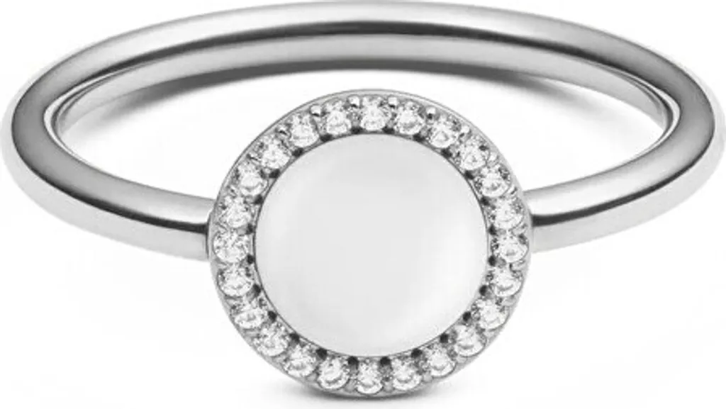 Bague ajustable 56 mm anti-ternissement - Perles et cristaux Audrey