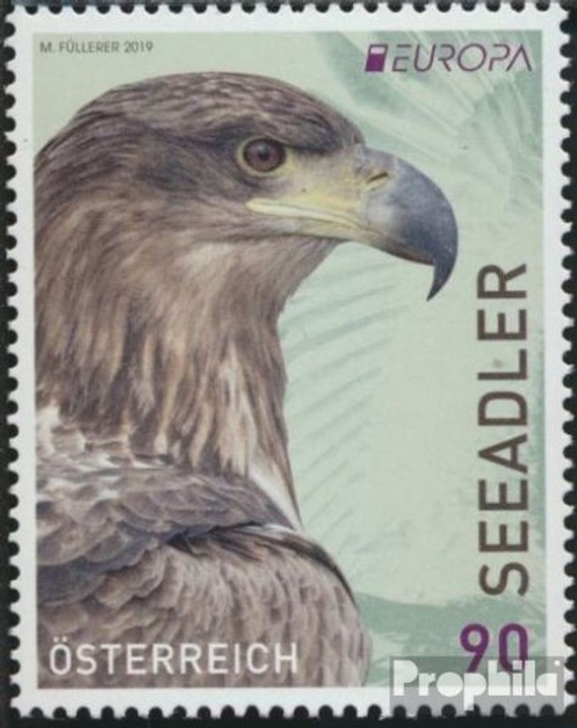 Briefmarken Österreich 2019 Mi 3464 (kompl.Ausg.) gestempelt Seeadler