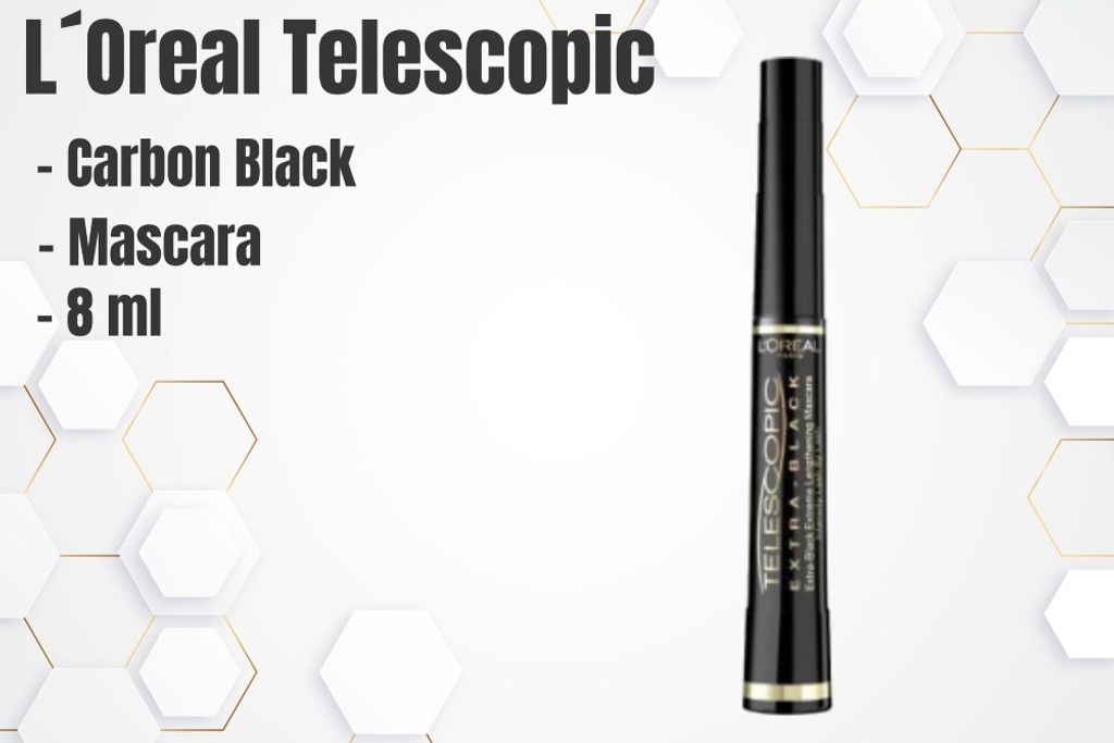 L'Oréal Paris Telescopic Carbon Black Mascara 8ml